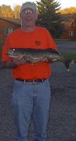 29 inch Walleye caught on Lake Kabetogama